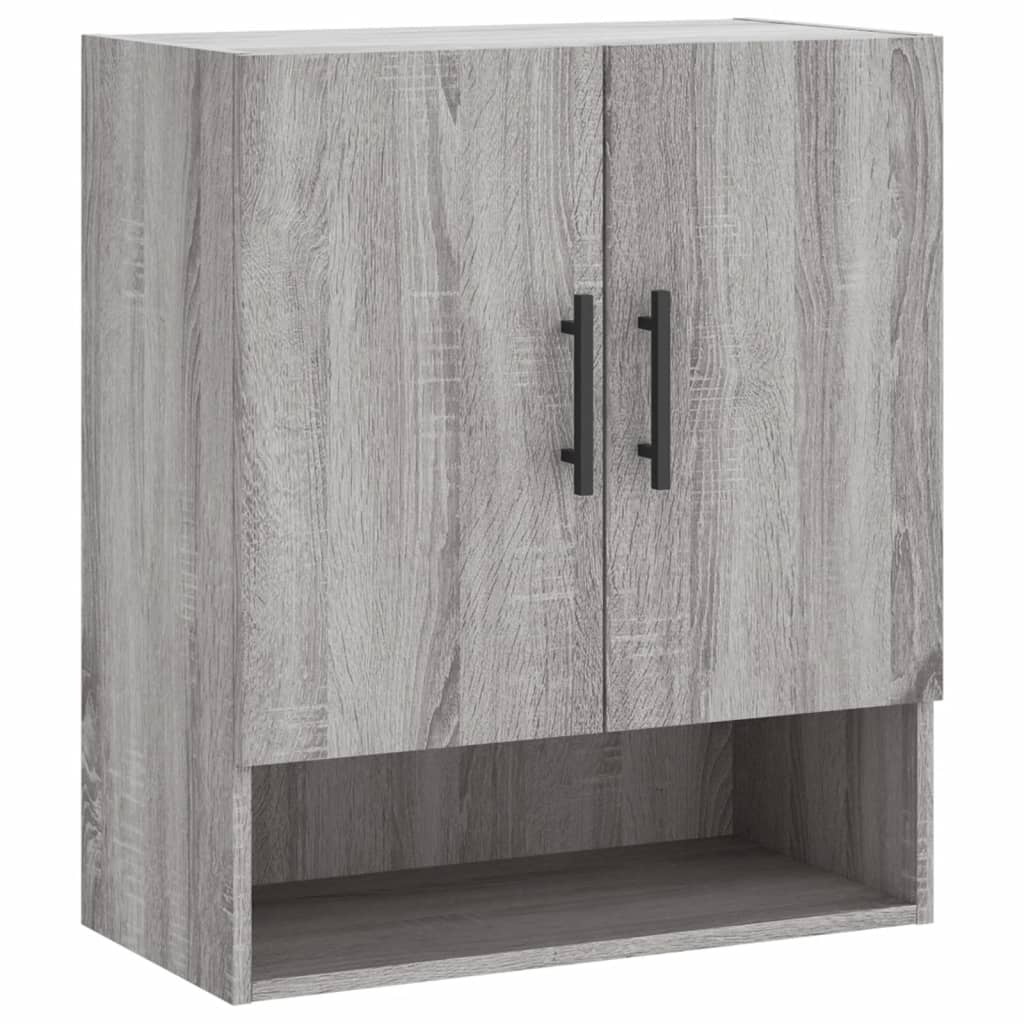 VidaXL Wandkast 60x31x70 cm bewerkt hout grijs sonoma eikenkleurig