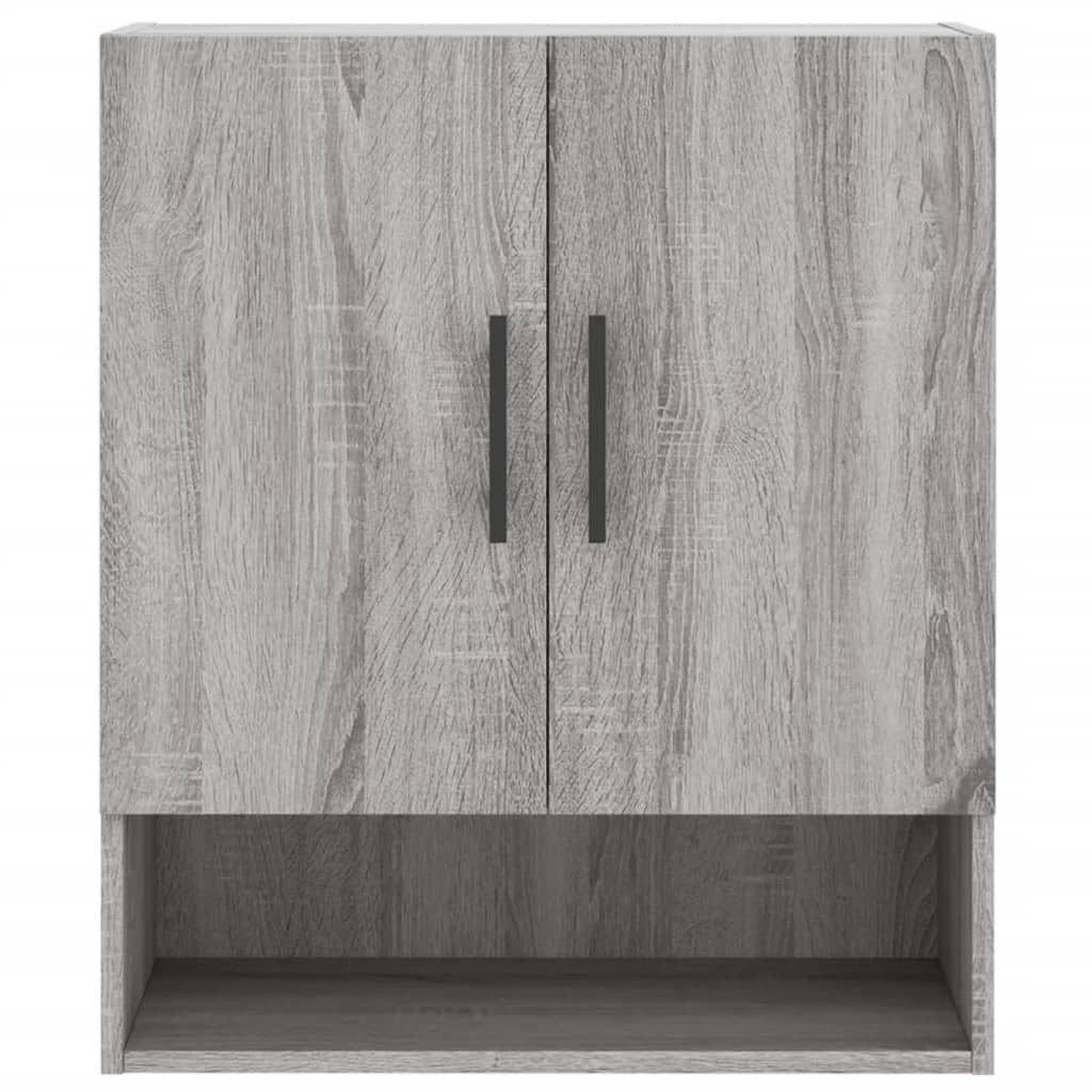 VidaXL Wandkast 60x31x70 cm bewerkt hout grijs sonoma eikenkleurig