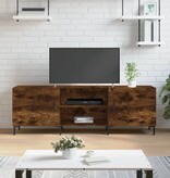 VidaXL Tv-meubel 150x30x50 cm bewerkt hout gerookt eikenkleurig