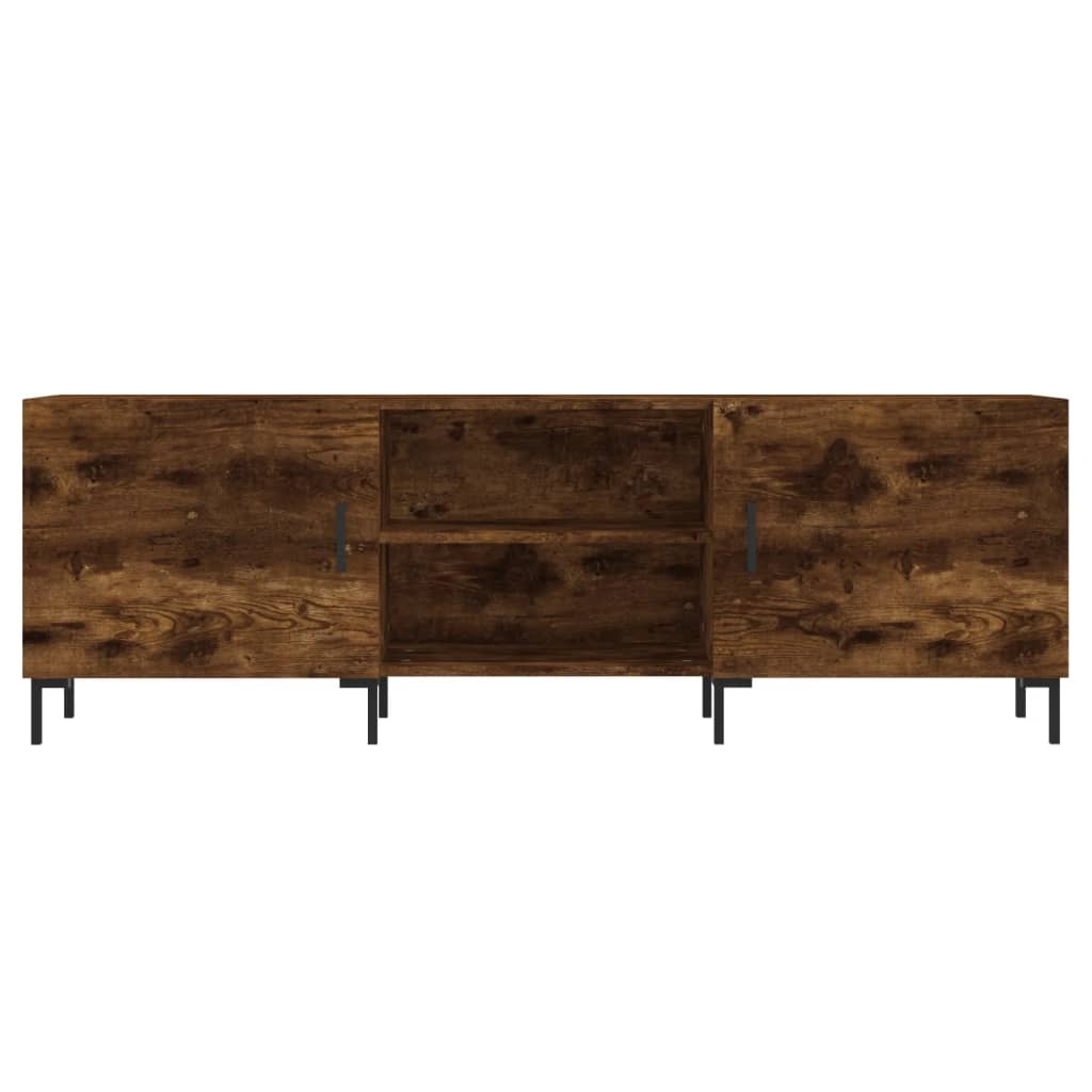 VidaXL Tv-meubel 150x30x50 cm bewerkt hout gerookt eikenkleurig