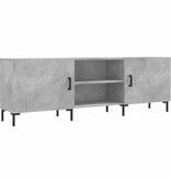 VidaXL Tv-meubel 150x30x50 cm bewerkt hout betongrijs