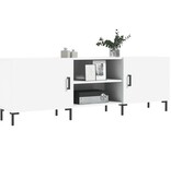 VidaXL Tv-meubel 150x30x50 cm bewerkt hout wit