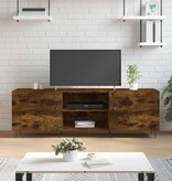 VidaXL Tv-meubel 150x30x50 cm bewerkt hout gerookt eikenkleurig