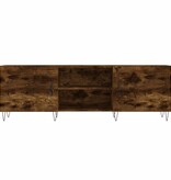 VidaXL Tv-meubel 150x30x50 cm bewerkt hout gerookt eikenkleurig