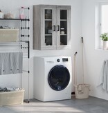 VidaXL Hangkast 69,5x34x90 cm grijs sonoma eikenkleurig