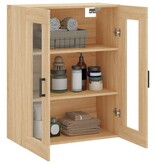 VidaXL Hangkast 69,5x34x90 cm sonoma eikenkleurig