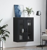 VidaXL Hangkast 69,5x34x90 cm zwart