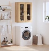 VidaXL Hangkast 69,5x34x90 cm sonoma eikenkleurig