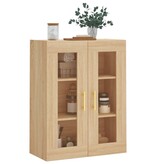 VidaXL Hangkast 69,5x34x90 cm sonoma eikenkleurig