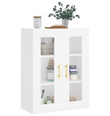 VidaXL Wandkast 69,5x34x90 cm wit