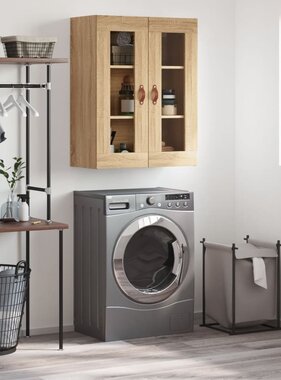 VidaXL Wandkast 69,5x34x90 cm sonoma eikenkleurig