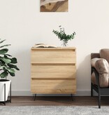 VidaXL Dressoir 60x35x70 cm bewerkt hout sonoma eikenkleurig