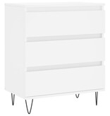 VidaXL Dressoir 60x35x70 cm bewerkt hout wit