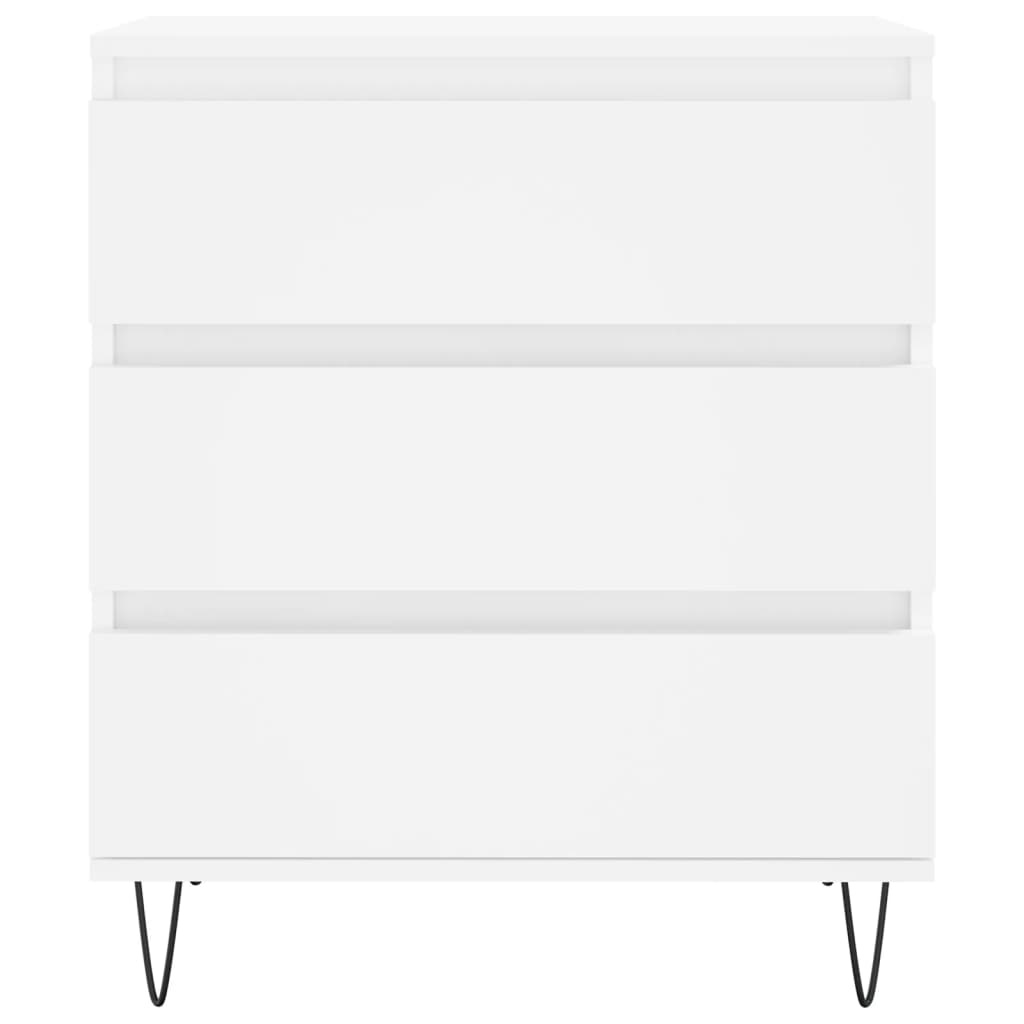 VidaXL Dressoir 60x35x70 cm bewerkt hout wit