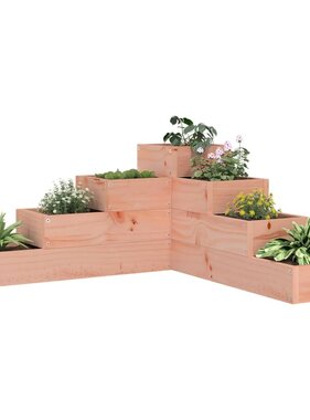 VidaXL Plantenbak 4-laags 80,5x79x36 cm massief douglashout