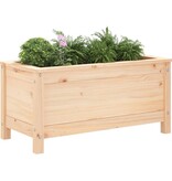 VidaXL Plantenbak 82,5x40x39 cm massief grenenhout