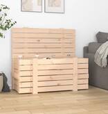 VidaXL Opbergbox 91x40,5x42 cm massief grenenhout