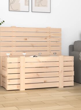 VidaXL Opbergbox 91x40,5x42 cm massief grenenhout