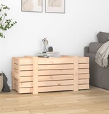 VidaXL Opbergbox 91x40,5x42 cm massief grenenhout