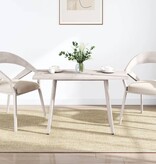 VidaXL Tafelblad rechthoekig 110x55x2,5 cm massief grenenhout wit