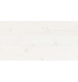 VidaXL Tafelblad rechthoekig 80x40x2,5 cm massief grenenhout wit