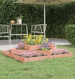 VidaXL Plantenbak 112x112x27 cm massief douglashout