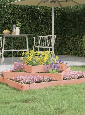 VidaXL Plantenbak 112x112x27 cm massief douglashout