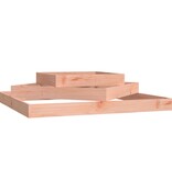 VidaXL Plantenbak 112x112x27 cm massief douglashout