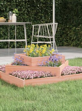 VidaXL Plantenbak 83x83x27 cm massief douglashout