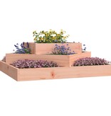 VidaXL Plantenbak 83x83x27 cm massief douglashout