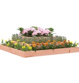 VidaXL Plantenbak 110x110x27 cm massief douglashout