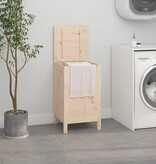 VidaXL Wasmand 44x44x76 cm massief grenenhout