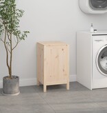 VidaXL Wasmand 44x44x76 cm massief grenenhout