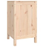 VidaXL Wasmand 44x44x76 cm massief grenenhout