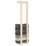 VidaXL Handdoekenrek 23x18x110 cm massief grenenhout