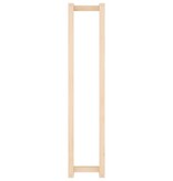 VidaXL Handdoekenrek 23x18x110 cm massief grenenhout