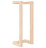 VidaXL Handdoekenrek 23x18x60 cm massief grenenhout