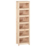 VidaXL Boekenkast 50x35x183 cm massief grenenhout