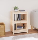 VidaXL Boekenkast 50x35x68 cm massief grenenhout