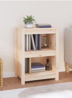 VidaXL Boekenkast 50x35x68 cm massief grenenhout