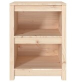 VidaXL Boekenkast 50x35x68 cm massief grenenhout