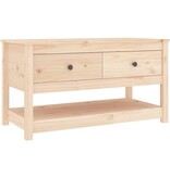 VidaXL Salontafel 102x49x55 cm massief grenenhout