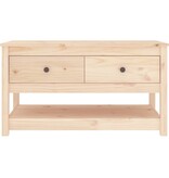 VidaXL Salontafel 102x49x55 cm massief grenenhout
