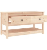 VidaXL Salontafel 102x49x55 cm massief grenenhout