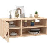 VidaXL Wandkasten 2 st 80x30x30 cm massief grenenhout