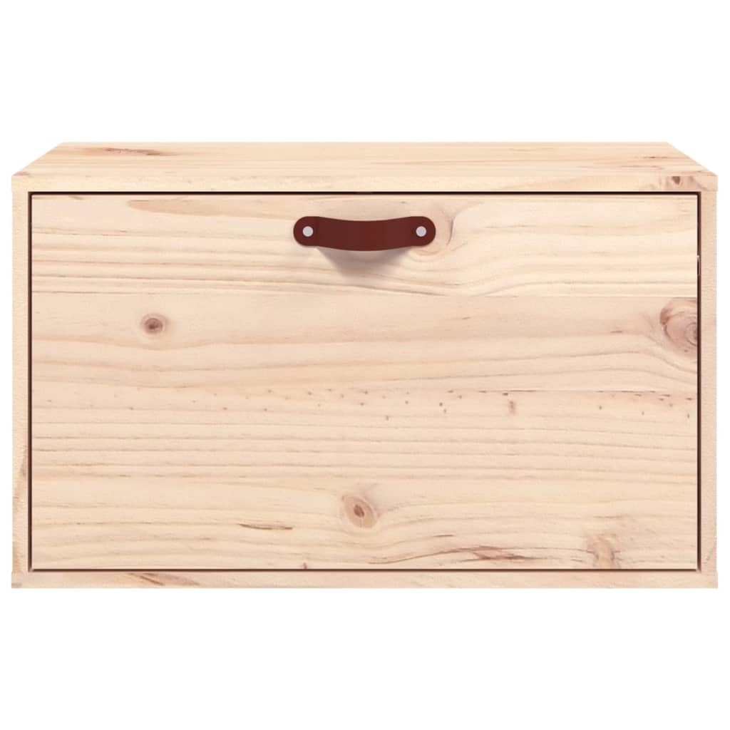 VidaXL Wandkast 60x30x35 cm massief grenenhout