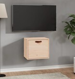 VidaXL Wandkast 40x30x35 cm massief grenenhout