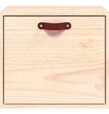 VidaXL Wandkast 40x30x35 cm massief grenenhout