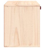 VidaXL Wandkast 40x30x35 cm massief grenenhout
