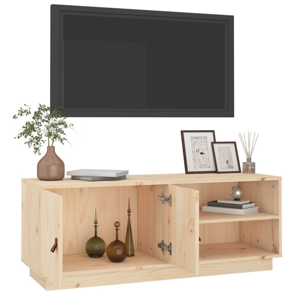 VidaXL Tv-meubel 105x34x40 cm massief grenenhout